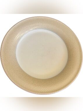 LOT OF 2 Noritake Stoneware SAFARI CREAM 8 1/2" Salad Plates 8044 Discontinued